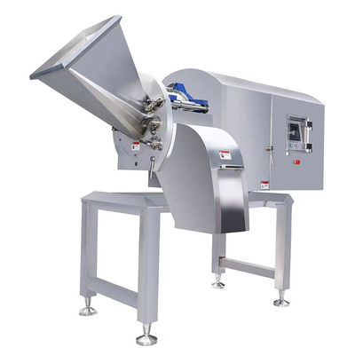 Coupe-viande surgelée robuste en acier inoxydable, machine à découper la viande en cubes, certifiée Halal