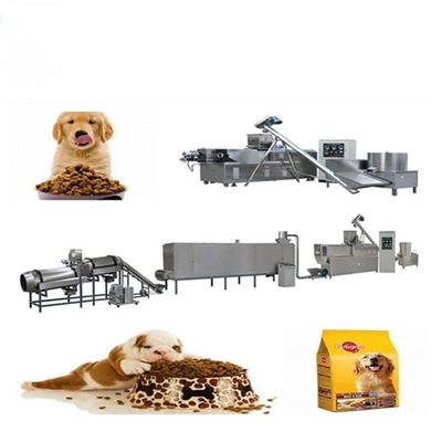 acheter Industrie automatique alimentation animale pour animaux de compagnie sèche ligne de production complète machine de transformation de nourriture pour chiens fabrication en ligne