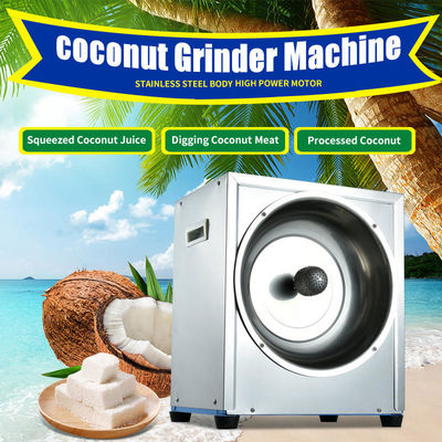 acheter Machine de traitement de noix de coco électrique automatique en acier inoxydable râpeuse râpeuse de viande de noix de coco fabrication en ligne