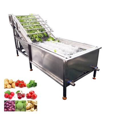 acheter Le lavage au gingembre multifonctionnel à double bulle d'eau épinards lavage industriel de fruits Système d'ozone fabrication en ligne