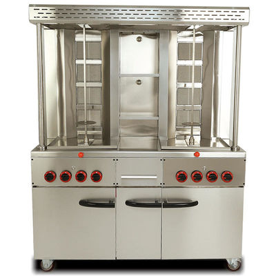 acheter Machine à chauffer électrique et gazeuse de type vertical / stationnaire réglable pour barbecue au poulet fabrication en ligne