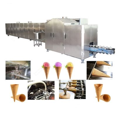 acheter Ligne de production automatique de cônes de crème glacée en acier inoxydable 6500-7000PCS/h fabrication en ligne