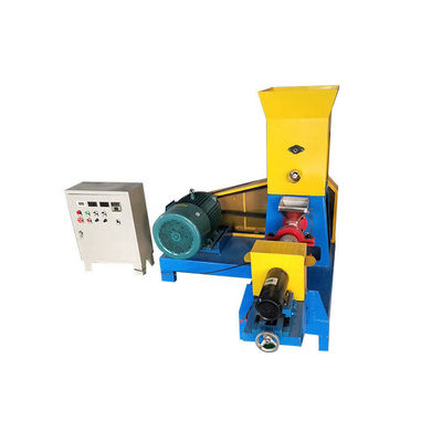 acheter Machine d'extrusion de nourriture pour animaux de compagnie Pellet 45 mm à vis unique à vis jumelles Machine de production d'aliments pour volailles fabrication en ligne