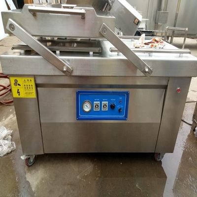 acheter Machine à double chambre à vide pour les fruits de mer / viande salée / poisson sec / porc / bœuf / riz fabrication en ligne