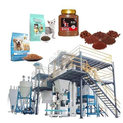 acheter Ligne de production d'aliments pour animaux de compagnie Fabrication d'aliments pour poissons et chats Machine automatique multifonctionnelle de fabrication d'aliments pour chiens fabrication en ligne