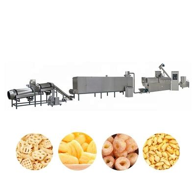 acheter La ligne de production de biscuits et de boulettes de maïs est facile à installer. fabrication en ligne