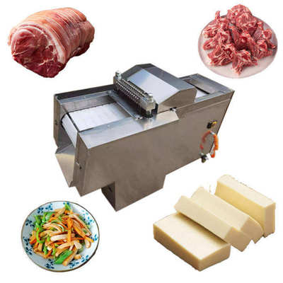 acheter Machine à couper la viande congelée en cubes, coupe-poulet automatique, machine à découper le mouton, machine à couper la viande de bœuf fabrication en ligne