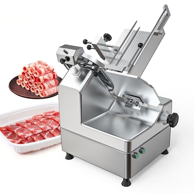 acheter Trancheuse à viande entièrement automatique commerciale en acier inoxydable, longue durée de vie, machine à trancher le bœuf électrique fabrication en ligne