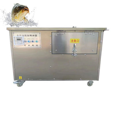 304 machine automatique d'écoulement de poisson en acier inoxydable 5-75 kg/heure facile à utiliser
