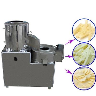 Machine à éplucher et à trancher les pommes de terre