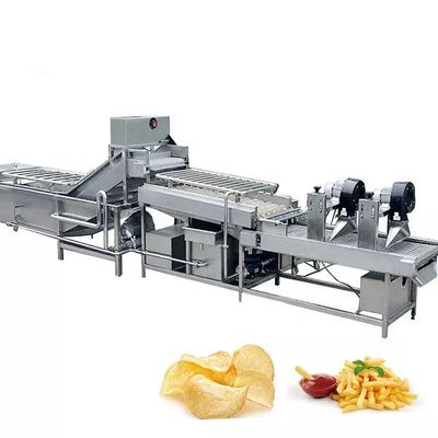 ligne de production de chips de pommes de terre semi-automatique frites congelées machine de fabrication de chips de pommes de terre machine à vendre