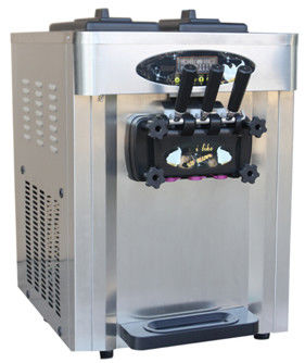 La machine à glaces à trois saveurs 1800w pour les restaurants