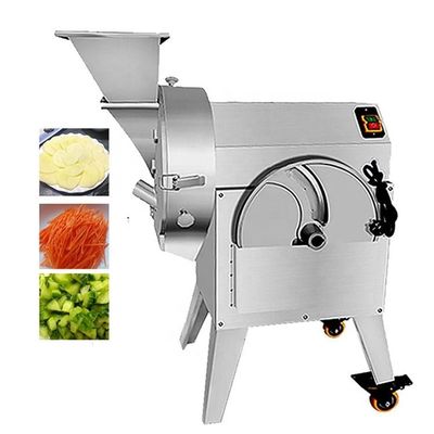 Machine automatique de coupe de légumes de carottes de pommes de terre de concombre d'oignon