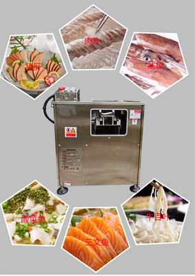 Machine de coupe de poisson professionnelle automatique avec 304 acier inoxydable