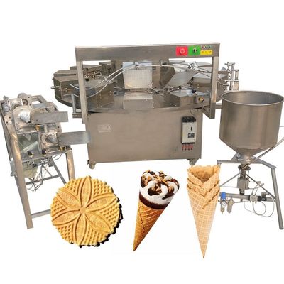 Ligne de production de galettes industrielles de crème glacée galettes biscuits 380V/50HZ
