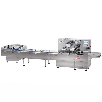 Machine automatique à emballage à haute vitesse pour coussins de bonbons à la menthe de chocolat 2,5 kW