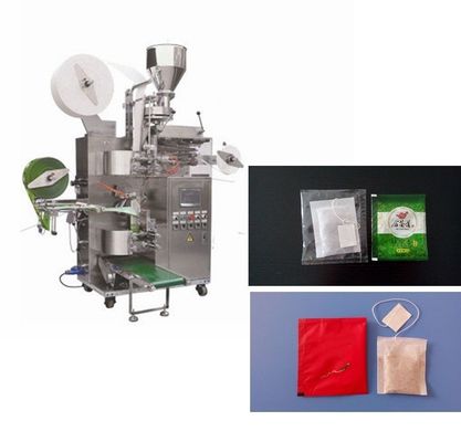 25 sacs/min Machine automatique d'emballage de thé avec sac intérieur et enveloppe