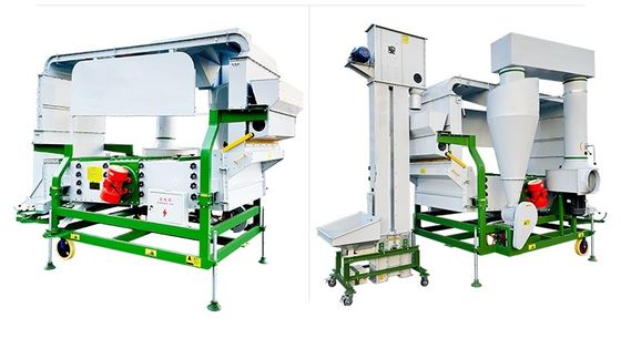 Machine de transformation des céréales à haute productivité à double écran d'air