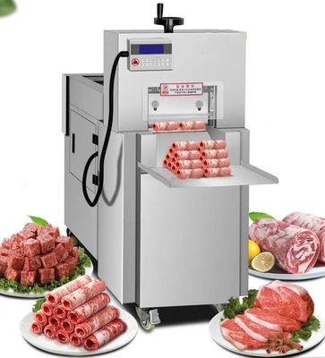 Machine de transformation de viande congelée / machine de découpe de viande