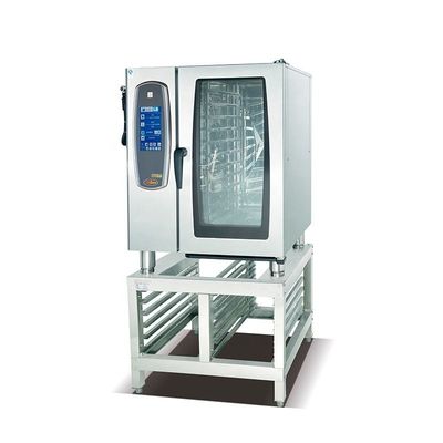 Cuisinier industriel en acier inoxydable à haute performance entièrement automatique