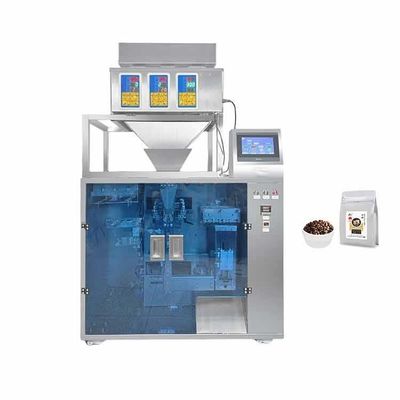 Machine d'emballage automatique de chips de pommes de terre et de biscuits en sachet zippé, pour aliments en granulés